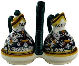 Ricco Deruta Cruet Set